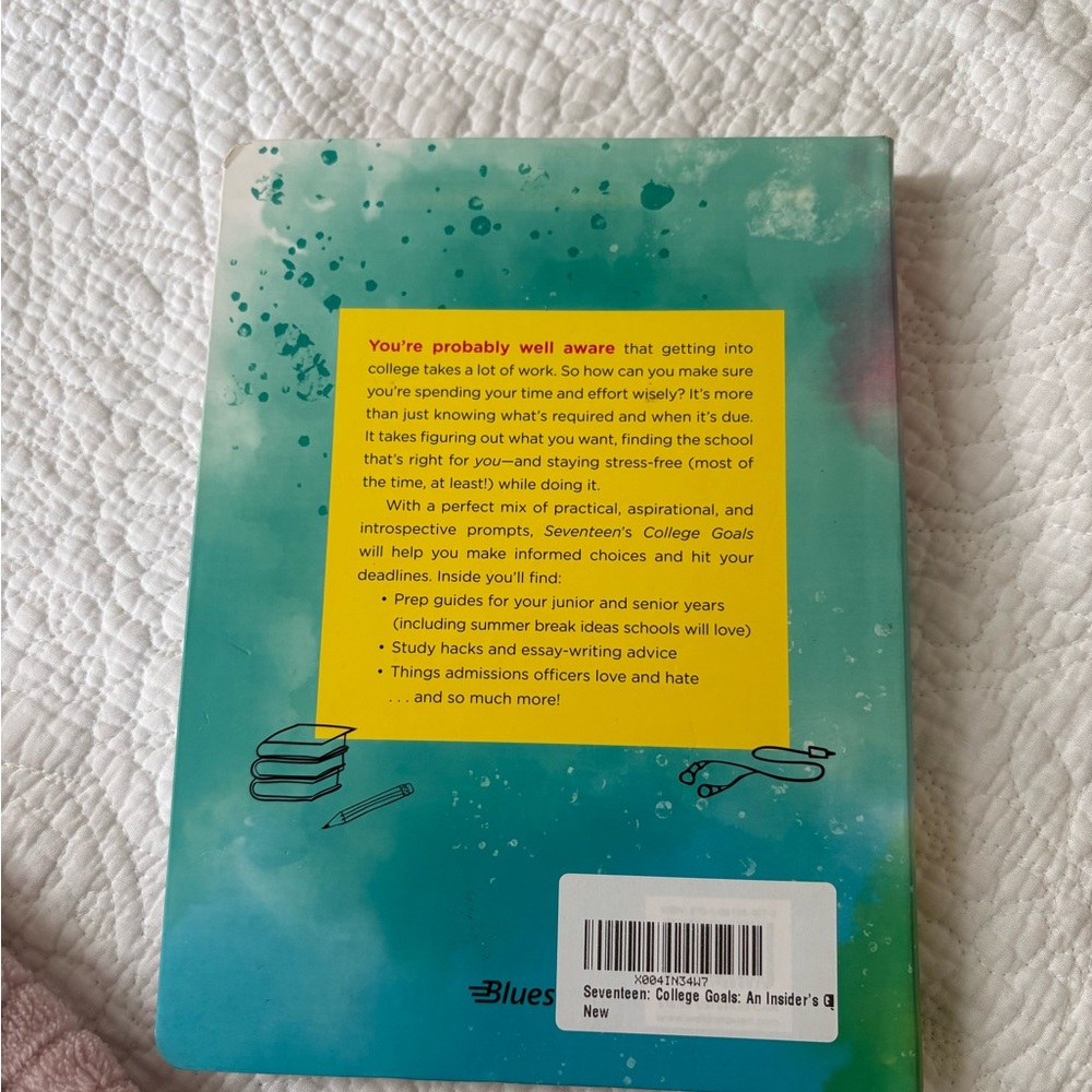 Seventeen College Goals Book - Picture 2 of 2